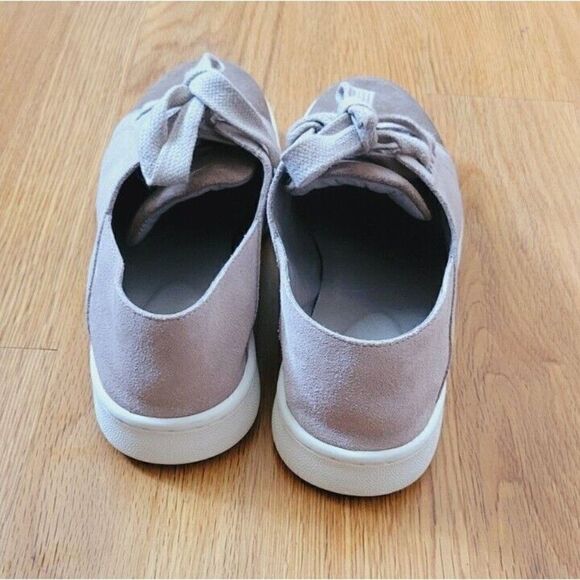 Eileen Fisher Tan and Gray Casual Sneakers with Canvas Upper - Picture 7 of 10